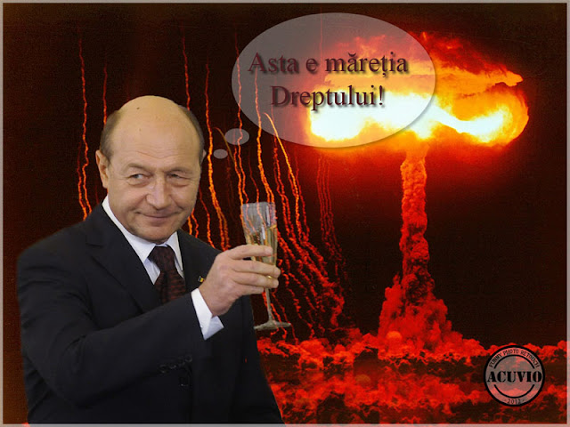 Funny photo Traian Băsescu Referendum invalid
