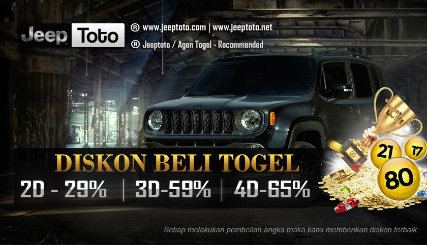 Jeeptoto Agen Bandar Togel Online Terpercaya