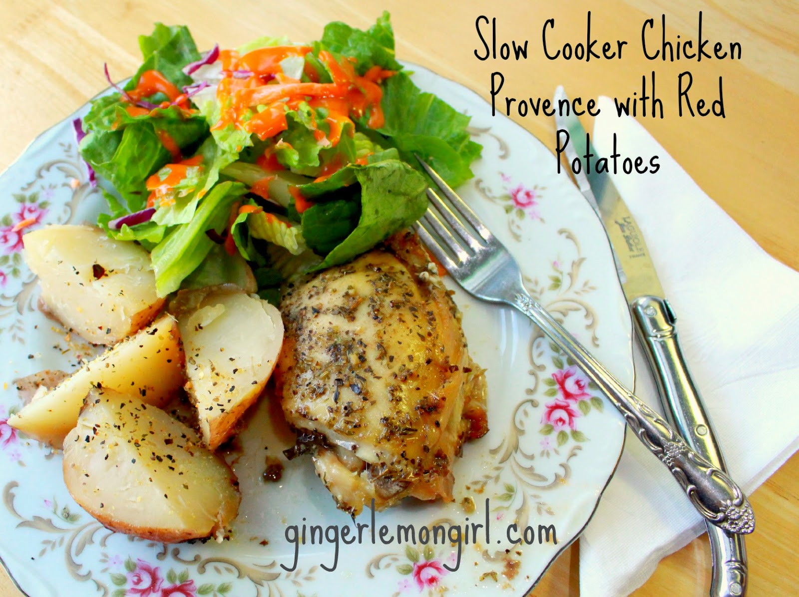 Carrie S. Forbes - Gingerlemongirl.com: Slow Cooker Chicken Provence ...