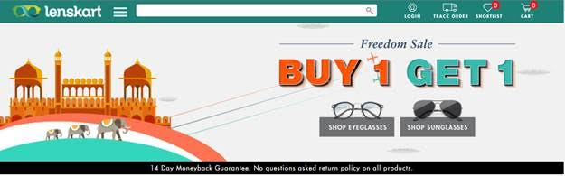 Lenskart.com announces an exciting ‘Buy one, Get one’ offer this Independence Day Lenskart.com announces an exciting ‘Buy one, Get one’ offer this Independence Day