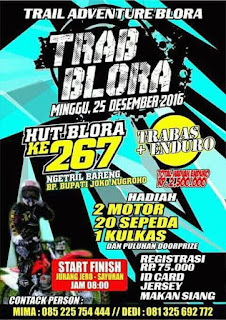 Event Trail : TRAB BLORA - Blora - JALUR TRABAS.COM