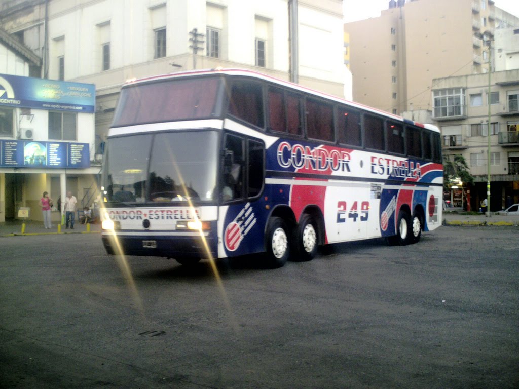The Bondis 20 años con los buses de este Cóndor Estrella