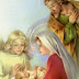 Imagenes de navidad - Animados de navidad - El niño Jesús en brazos de María 