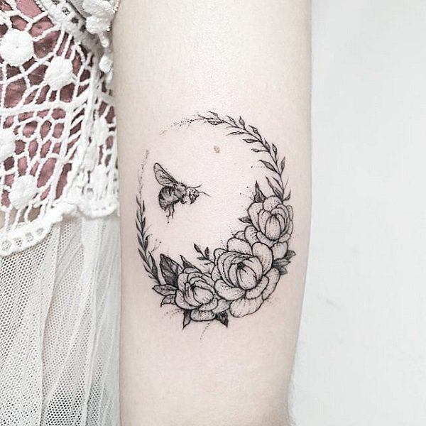 Tatuagem abelha Tatuagem abelha