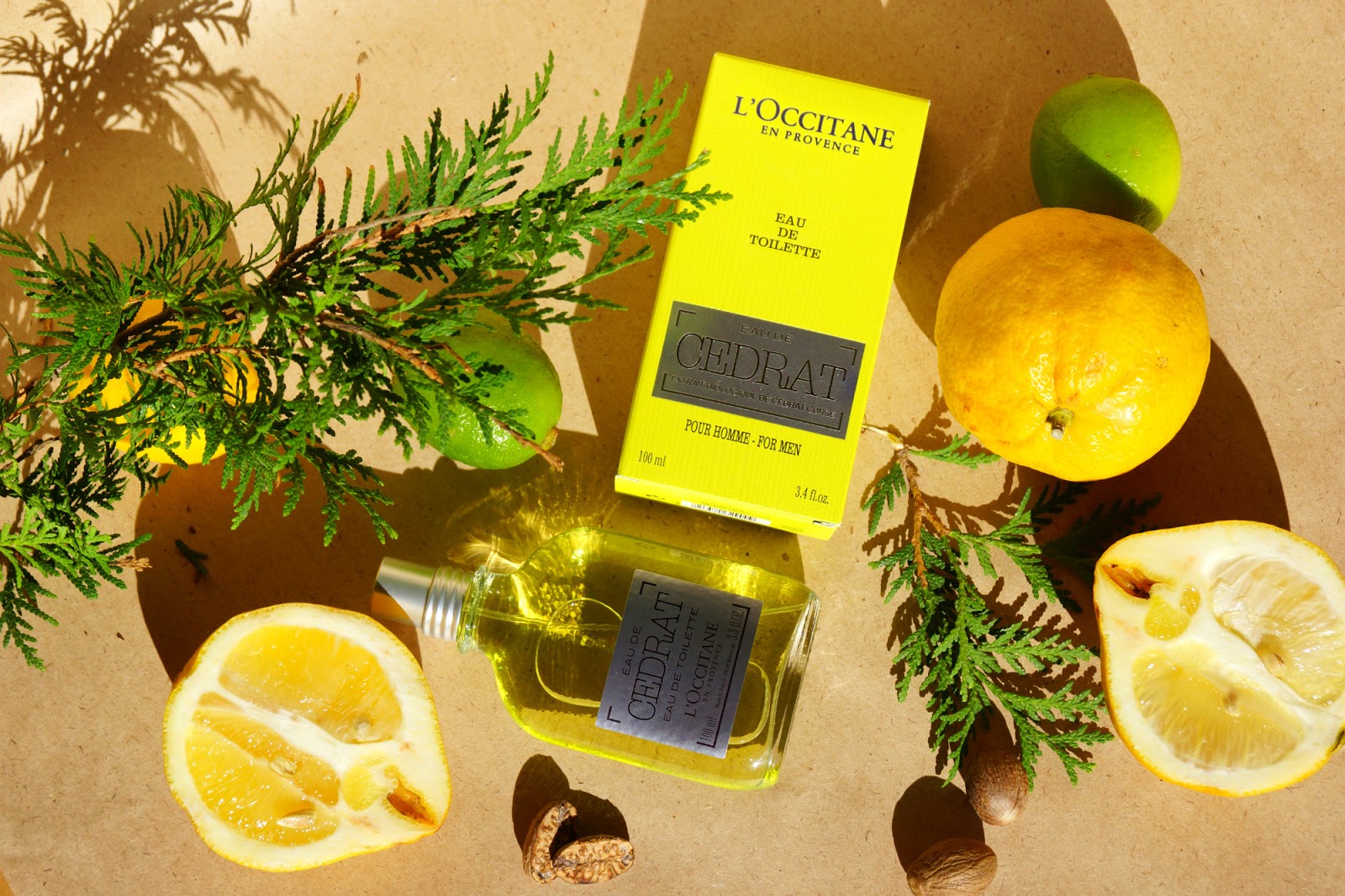 Beauty Unearthly L'OCCITANE Cédrat Review / Новая мужская линия Локситан Цедрат.