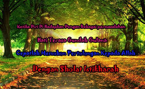 Sholat Istikharah Tata Cara, Doa Dan Niat Sholat Istikharah Minta Petunjuk Lengkap