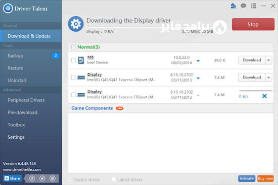 تحميل برنامج Driver Talent 2019 لتنزيل تعريفات لاب Dell تحميل برنامج Driver Talent 2019 لتنزيل تعريفات لاب Dell