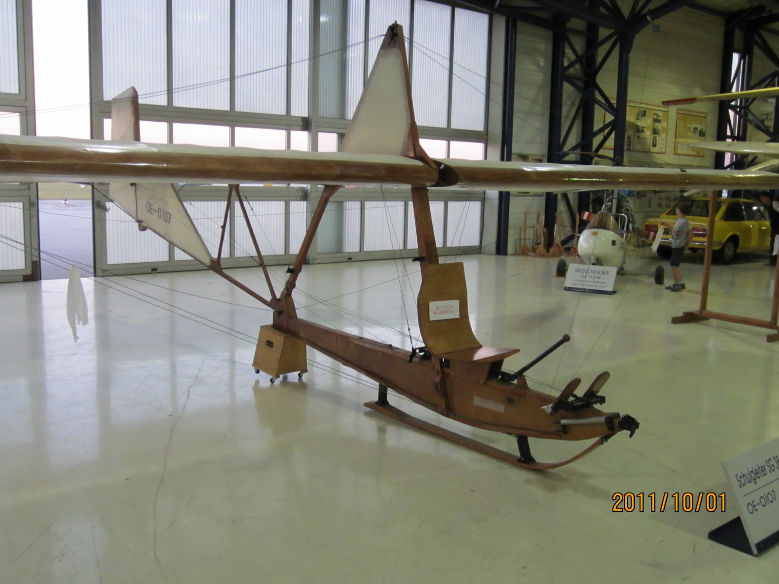 SG38 Vintage Glider Project SG38 Flugmuseum Aviaticum, Wiener