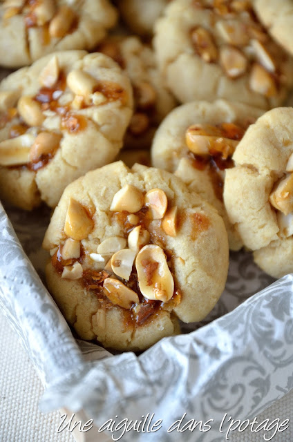 Cookies aux cacahuètes caramélisées (sans oeuf) magazine saveur