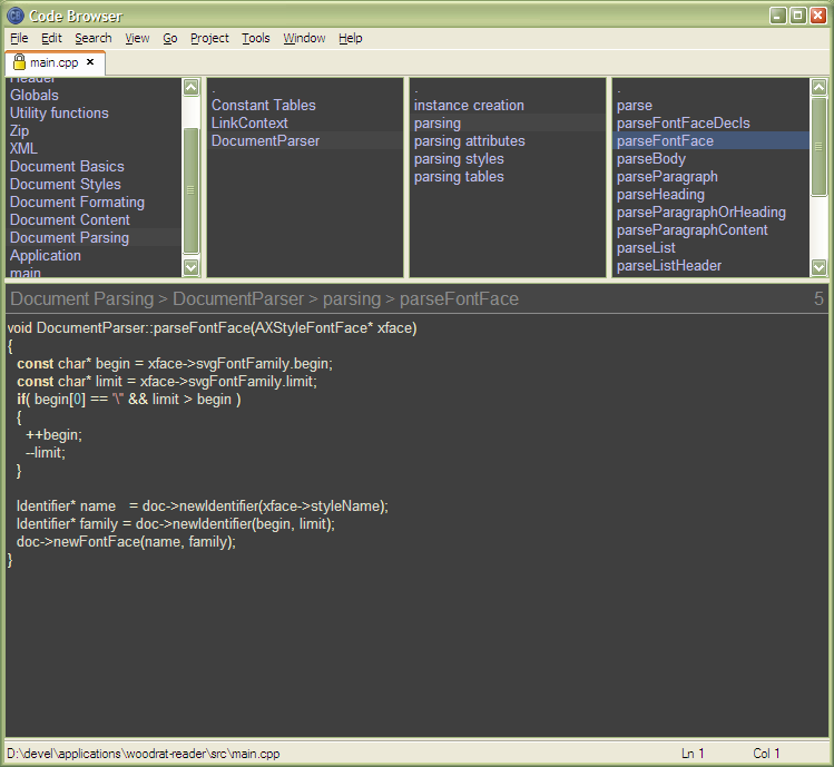 برنامج هام لكتابة وعرض وتنظيم الأكواد للمبرمجين ومصممي الويب Code Browser 5.3
