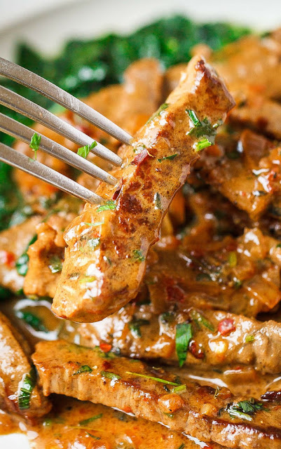 Steak In Butter Sauce