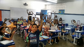 O Pequeno Príncipe Cia Cult Art teatro Santa Cruz do Capibaribe estudantes teatro infantil escola
