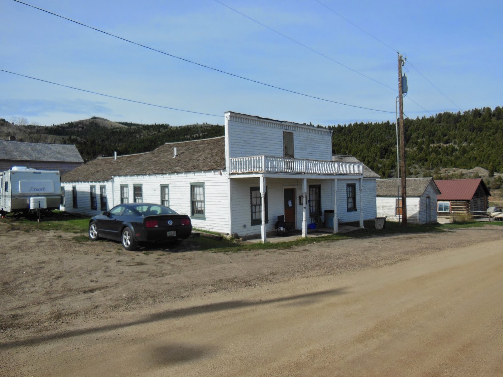 Glaze 2014 Summer Job Getting Settled in Virginia City, Montana 5/145