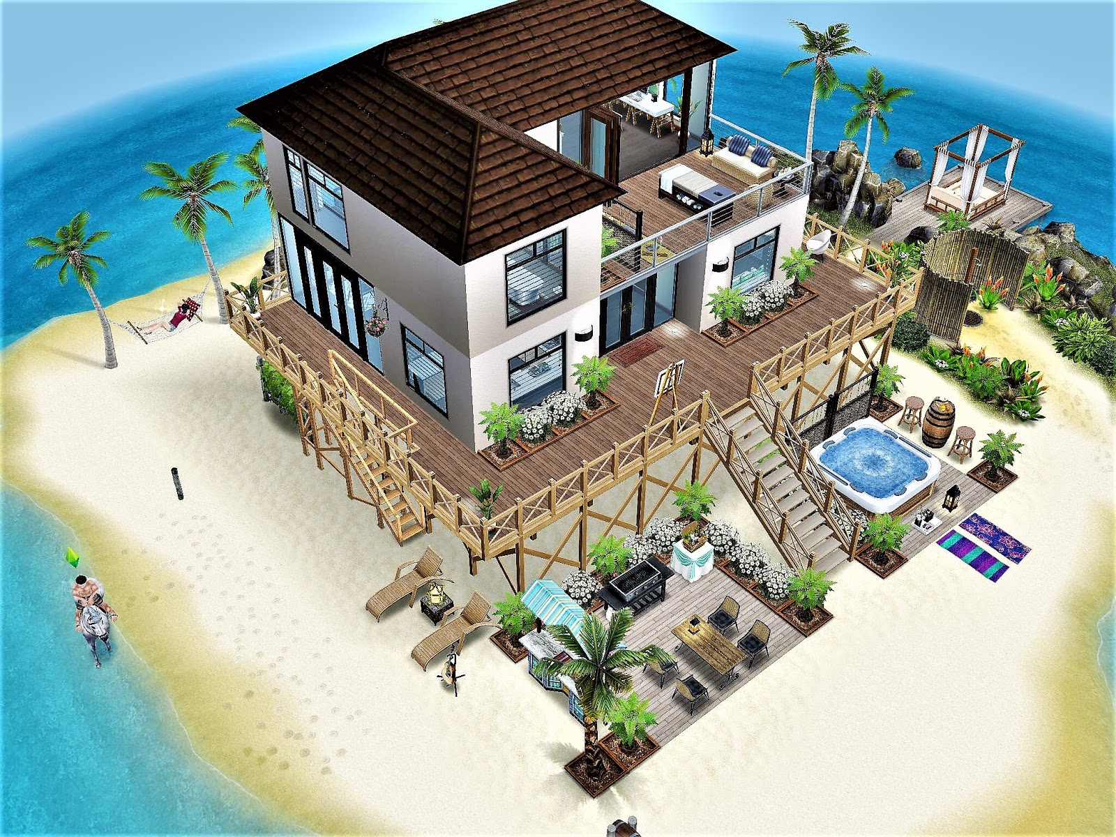 visit island sims freeplay