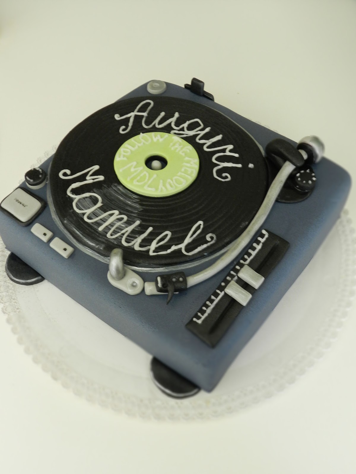Sweet cuc's cake: DJ cake!!