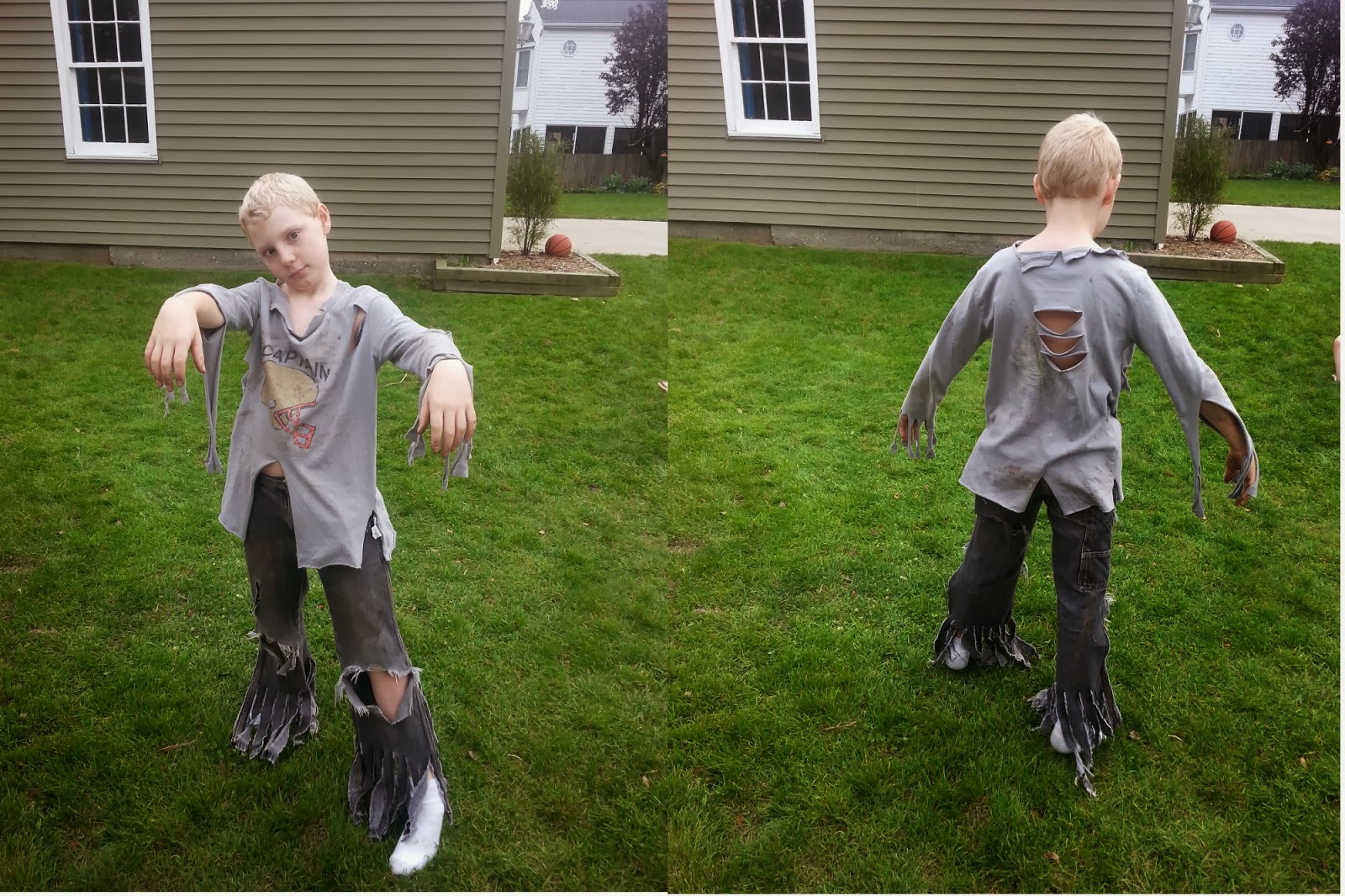 Di's Thoughts Homemade Zombie Costumes