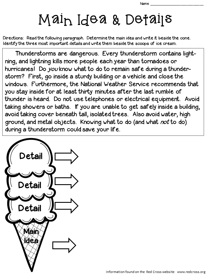 identifying-main-idea-worksheets