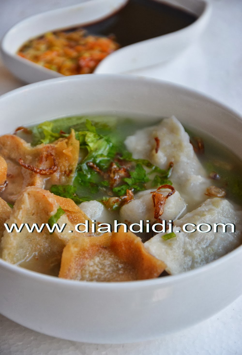 Diah Didi's Kitchen: Resep Cuanki ( Siomay Kuah Khas Bandung )