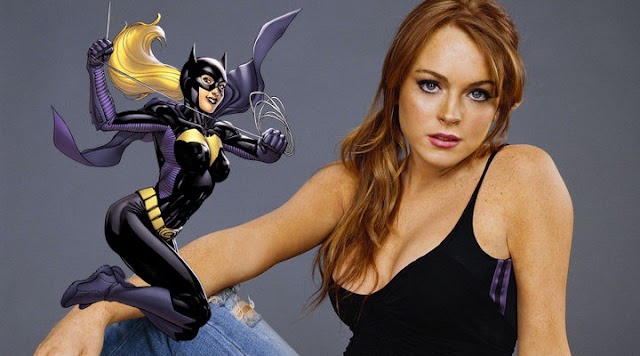 Lindsay Lohan le pide ayuda a Batman para ser la nueva Batgirl