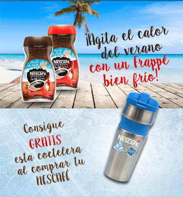 Coctelera Nescafé gratis Coctelera Nescafé gratis