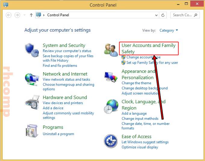 delete windows 8 account
