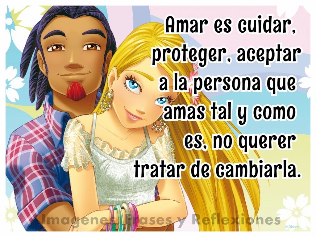 Resultado de imagen de Amar es proteger o cuidar frase e imagen