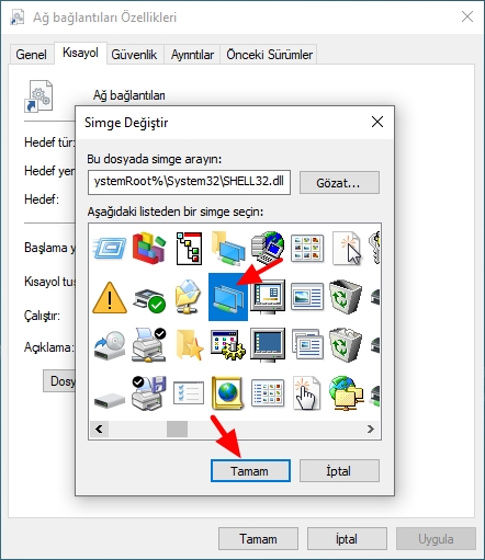 Windows 10'da ağ bağdaştırıcıları kısayolu nasıl oluşturulur 7 Image%2B7