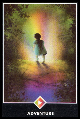 Interpretación de la Aventura en una lectura de tarot Osho