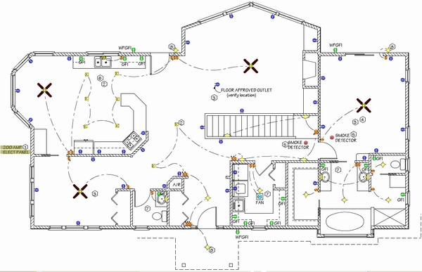 Household lighting circuit diagram - Straight Dope Message Board