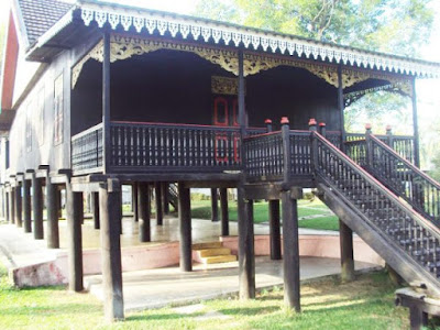 Desain Rumah Adat Sumatera Selatan Rumah Limas Desain Rumah Adat Sumatera Selatan Rumah Limas