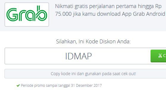 Kode Promo Grab Bulan Ini Kode Promo Grab