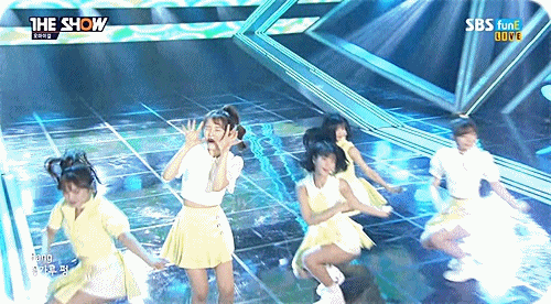 오마이걸 더 쇼 무대.gif | 인스티즈