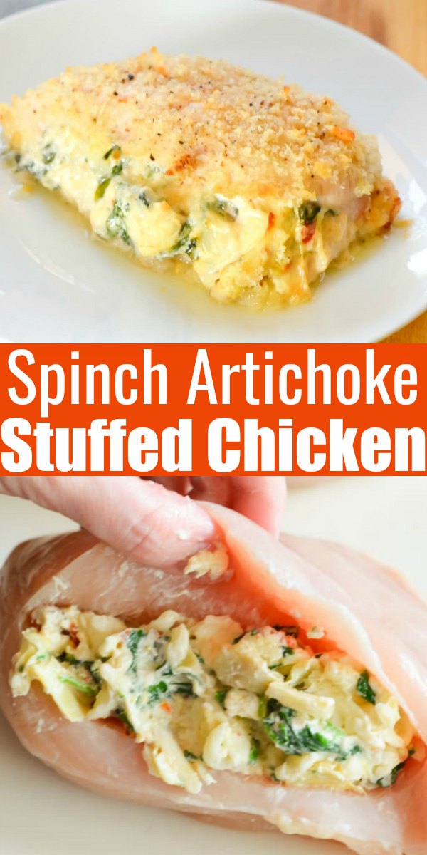 Stuffed Chicken Breast Sundried Tomato Spinach Artichoke Serena