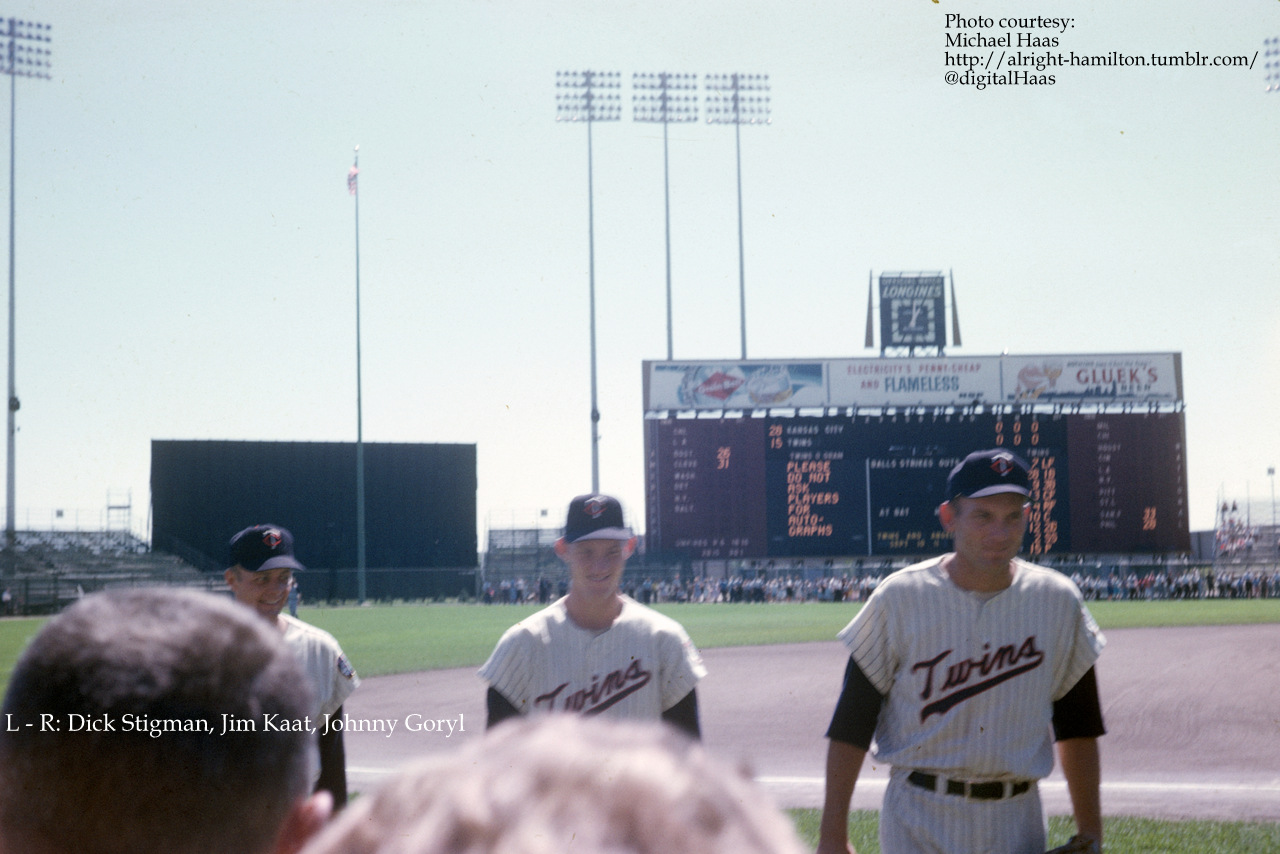 Classic Minnesota Twins! The 1st Camera Day, 1962 Day Of The Jack
