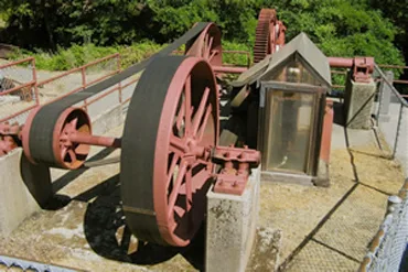 Cornish pump at North Star Mining Museum in Grass Valley, California