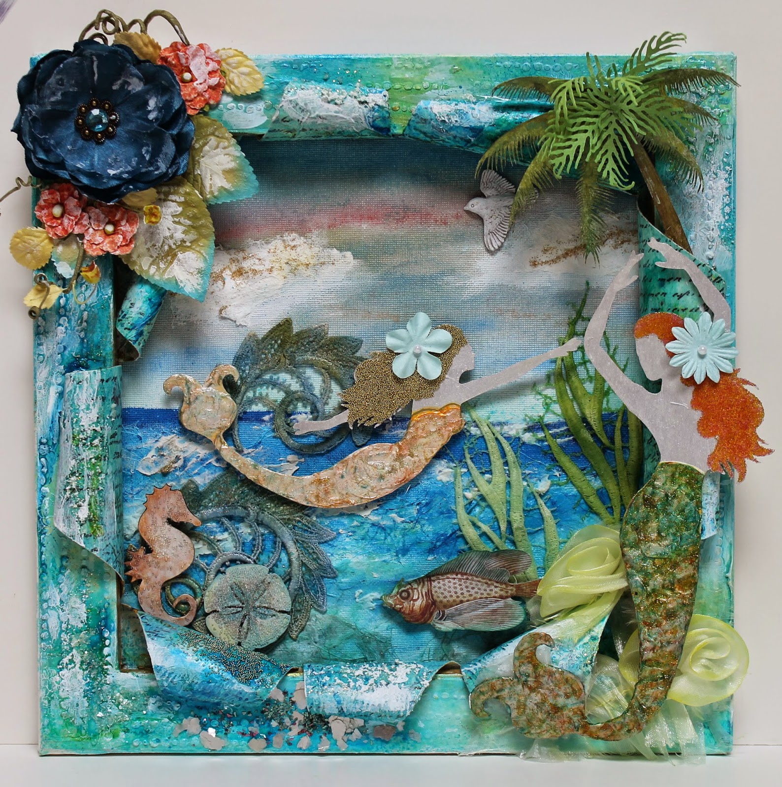 ShelbyDoodle Designs: Altered Inverted Canvas - DT Project for Gina's ...