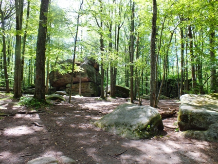 Educating Creatively: Teaching Geology - Visiting Thunder Rocks at ...