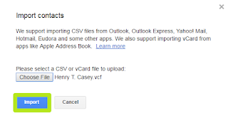 Click "Import"