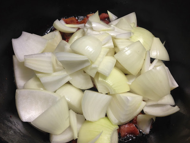 Cooking with SAHD: Jacques Pepin's Potato Ragout