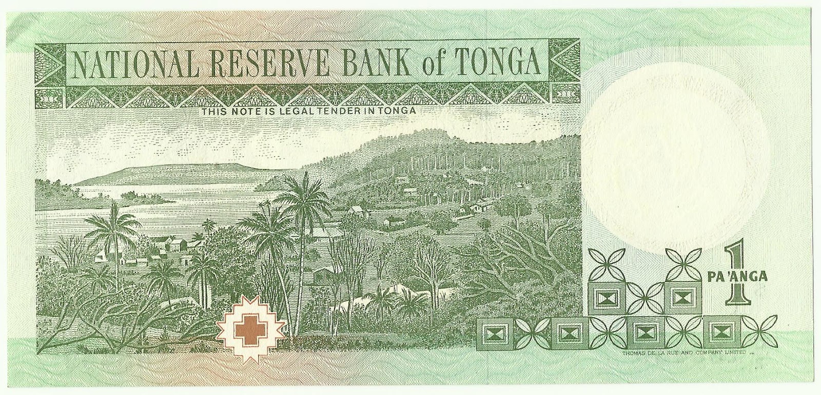 Coin n Currency Collection Banknotes of Tonga
