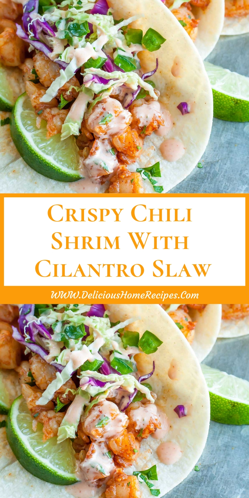 Crispy Chili Shrim With Cilantro Slaw Crispy Chili Shrim With Cilantro Slaw