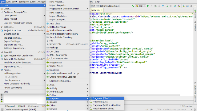 android studio fragment action bar android studio fragment action bar