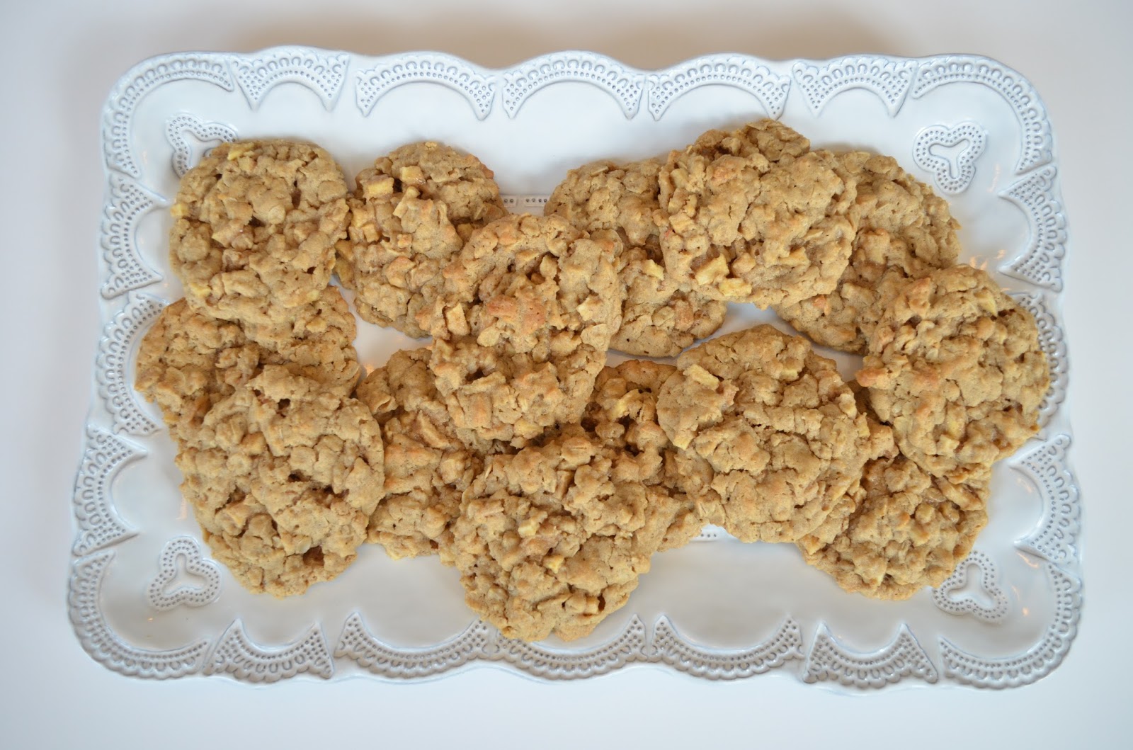 Davis Duo Peanut butter apple oatmeal cookies