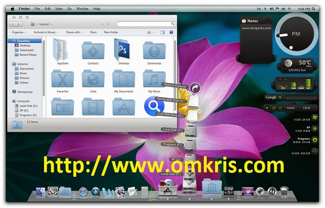 Tema Apple Mac OS X Lion 10.7