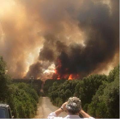 Sardinia, Italy forest fire photo Sardinia_Italy_forest_fire_photo_natural_calamities