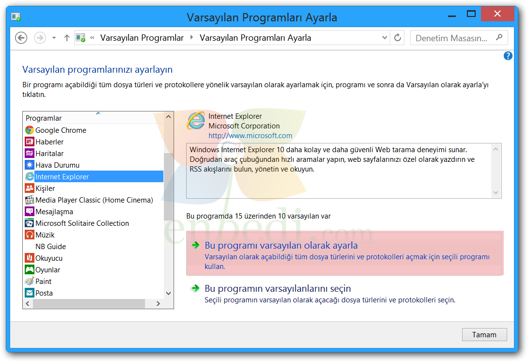 Varsayılan olarak tarayıcı Internet Explorer nasıl yapılır: pratik ipuçları Varsayılan olarak tarayıcı Internet Explorer nasıl yapılır: pratik ipuçları
