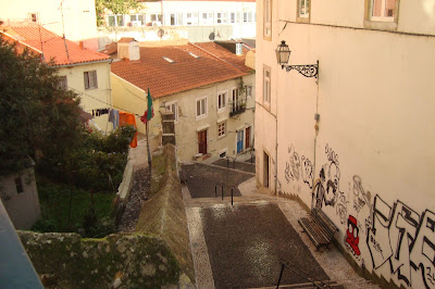 Ruela em Lisboa - Foto Maria Albert