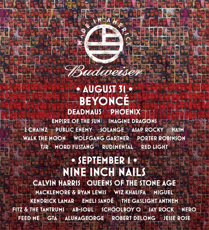 Budweiser Made In America Festival Trust