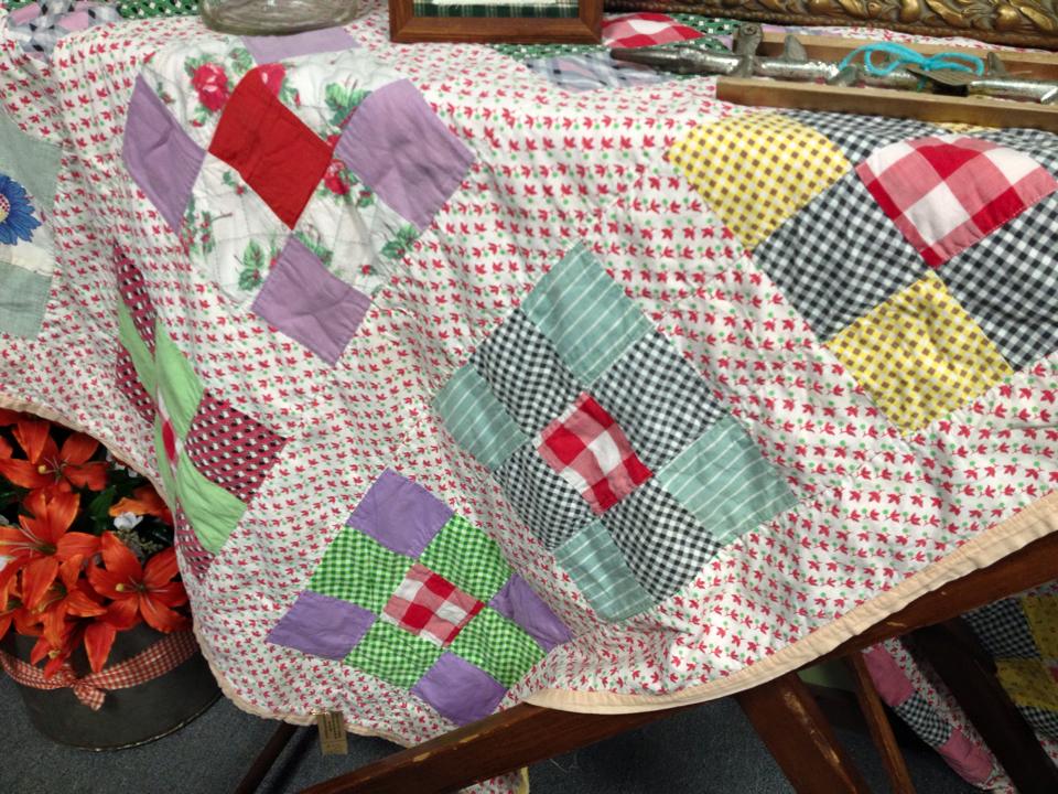Country Lane Crafts & Antiques Cozy Old Quilt