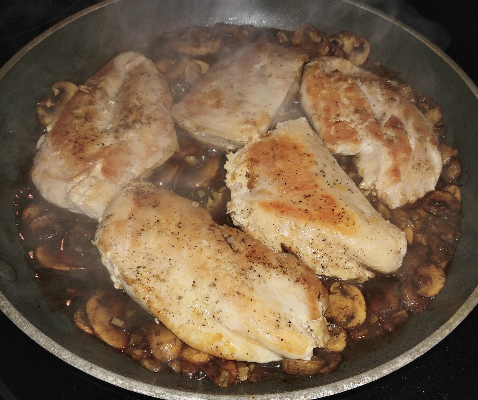 Rebecca's Amazing Creations: Balsamic Mushroom and Chicken